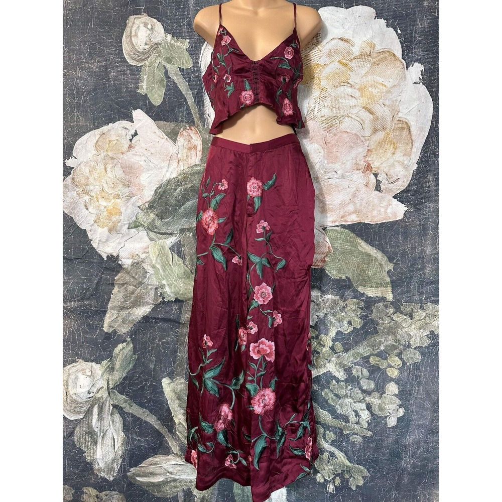 New FP x Anna Sui Poppy Embroidered Set Size 4 - Picture 2 of 5
